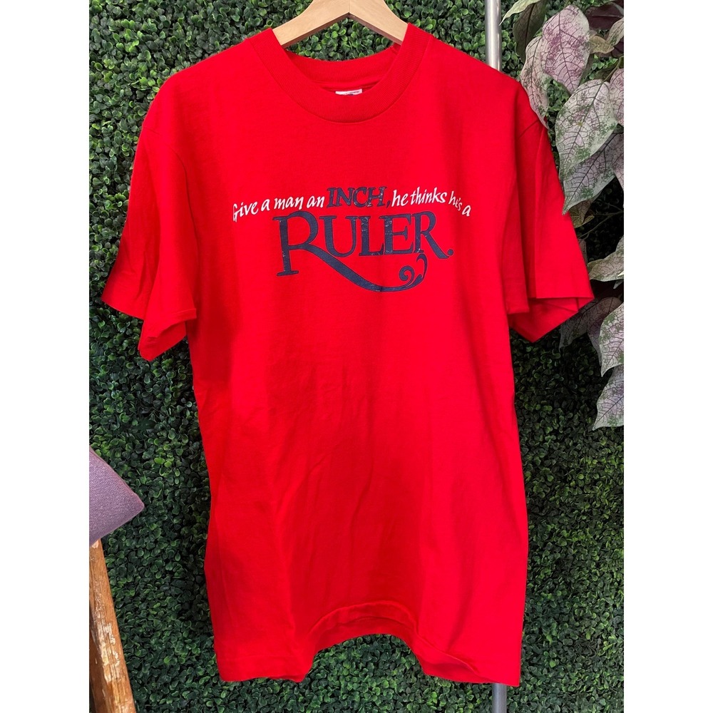 vtg 90s VIRGINIA SLIMS RULER Tee Large // \ toxic men cigarettes smokes marlboro